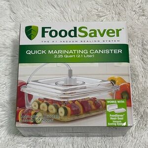 🪉 NEW! FoodSaver Quick Marinating Canister 2.25 quart (canister only)